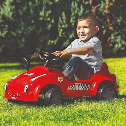 Buy Dolu Smart Car Pedal Operated Ride On Car Red | Yallatoys.com