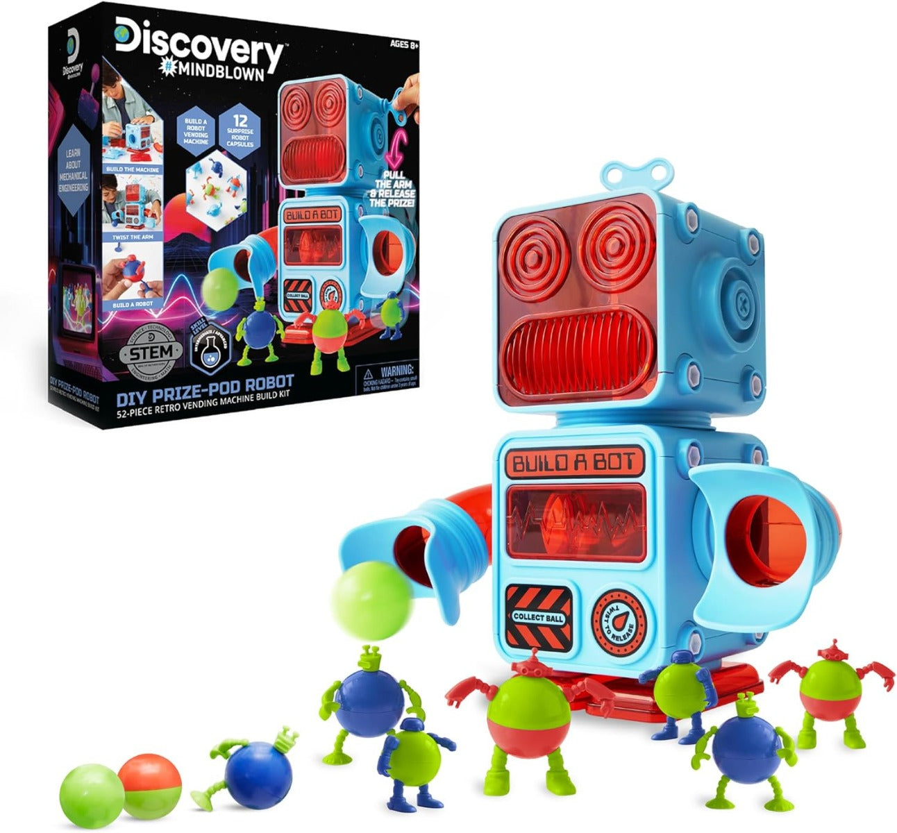 Buy Discovery Mindblown Diy Price Pod Vending Machine Robot | Yallatoys.com