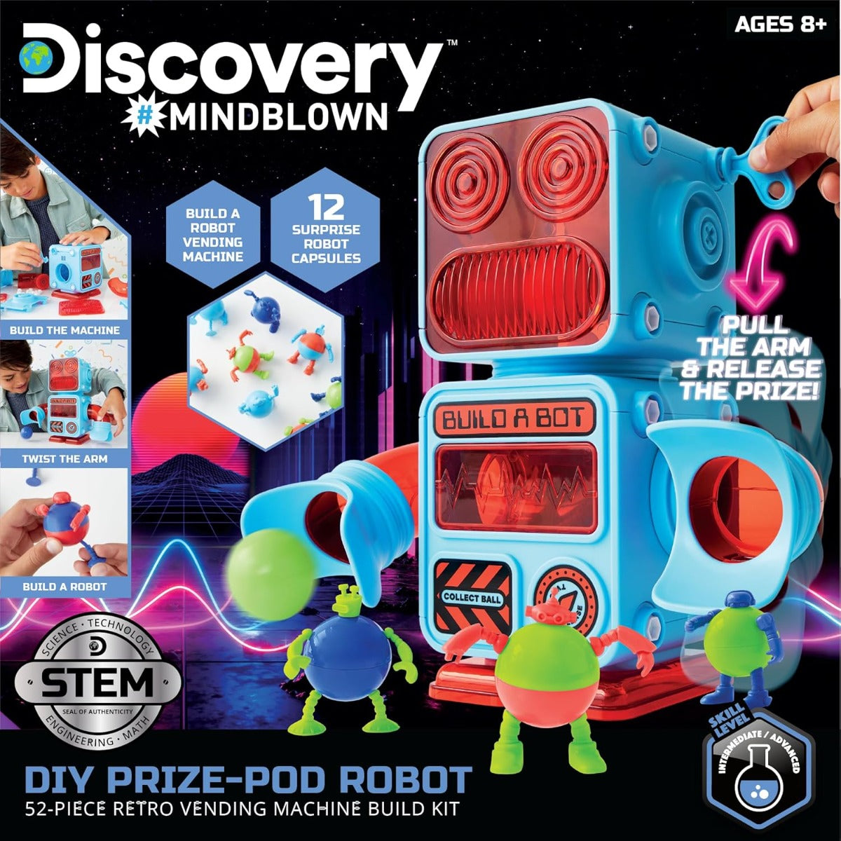 Buy Discovery Mindblown Diy Price Pod Vending Machine Robot | Yallatoys.com