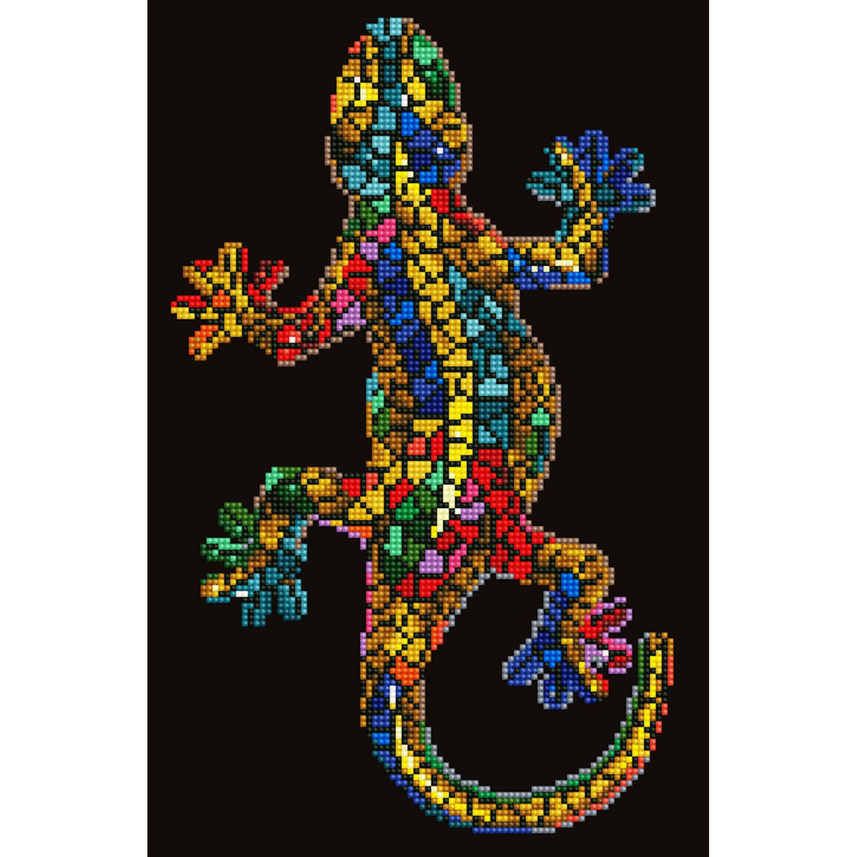 Buy Diamond Dotz Gekko Paua With Frame | Yallatoys.com