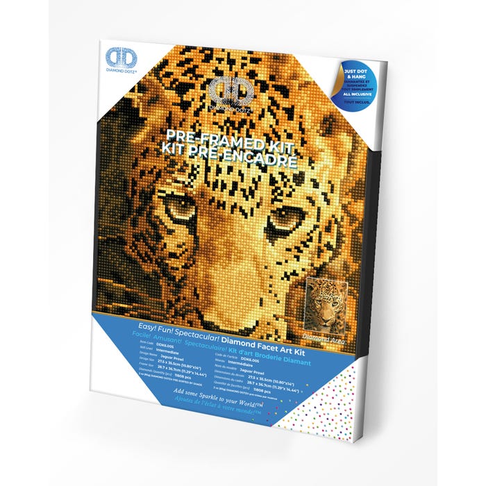 Buy Diamond Dotz Jaguar Prowl With Frame | Yallatoys.com