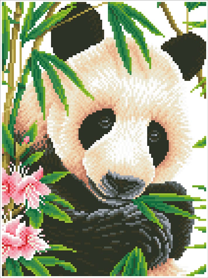 Buy Diamond Dotz Panda Prince With Frame | Yallatoys.com