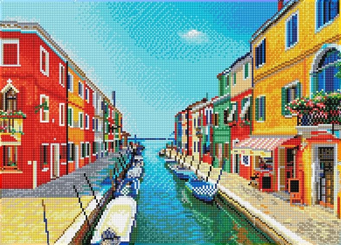 Buy Diamond Dotz Italian Summer Pre Framed Kit | Yallatoys.com