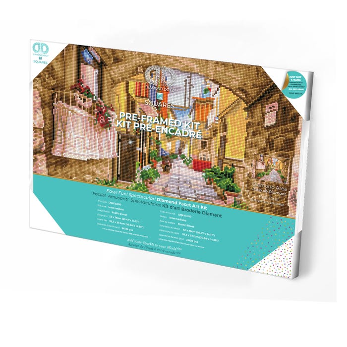 Buy Diamond Dotz Rustic Street Pre Framed Kit | Yallatoys.com