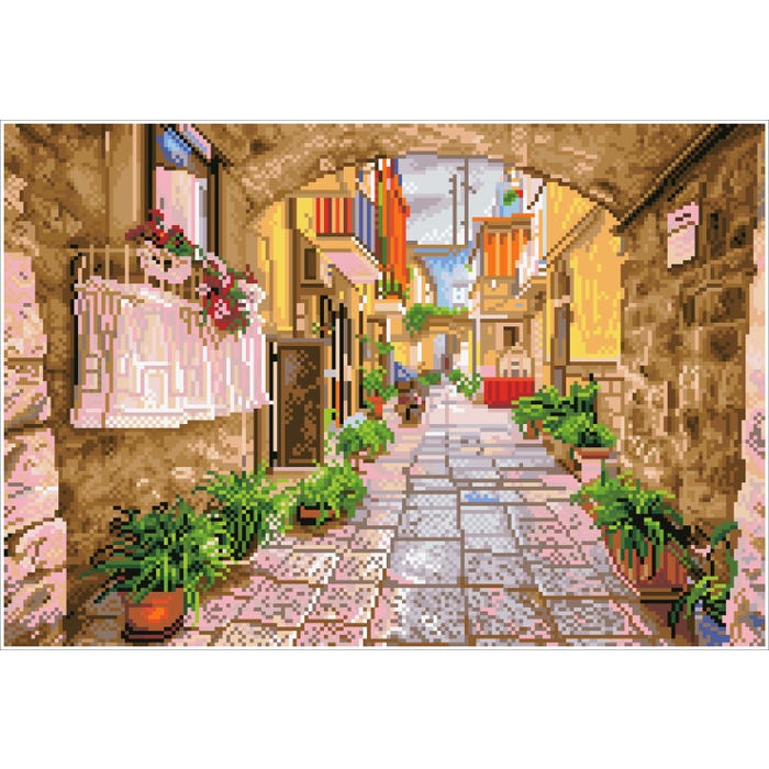 Buy Diamond Dotz Rustic Street Pre Framed Kit | Yallatoys.com
