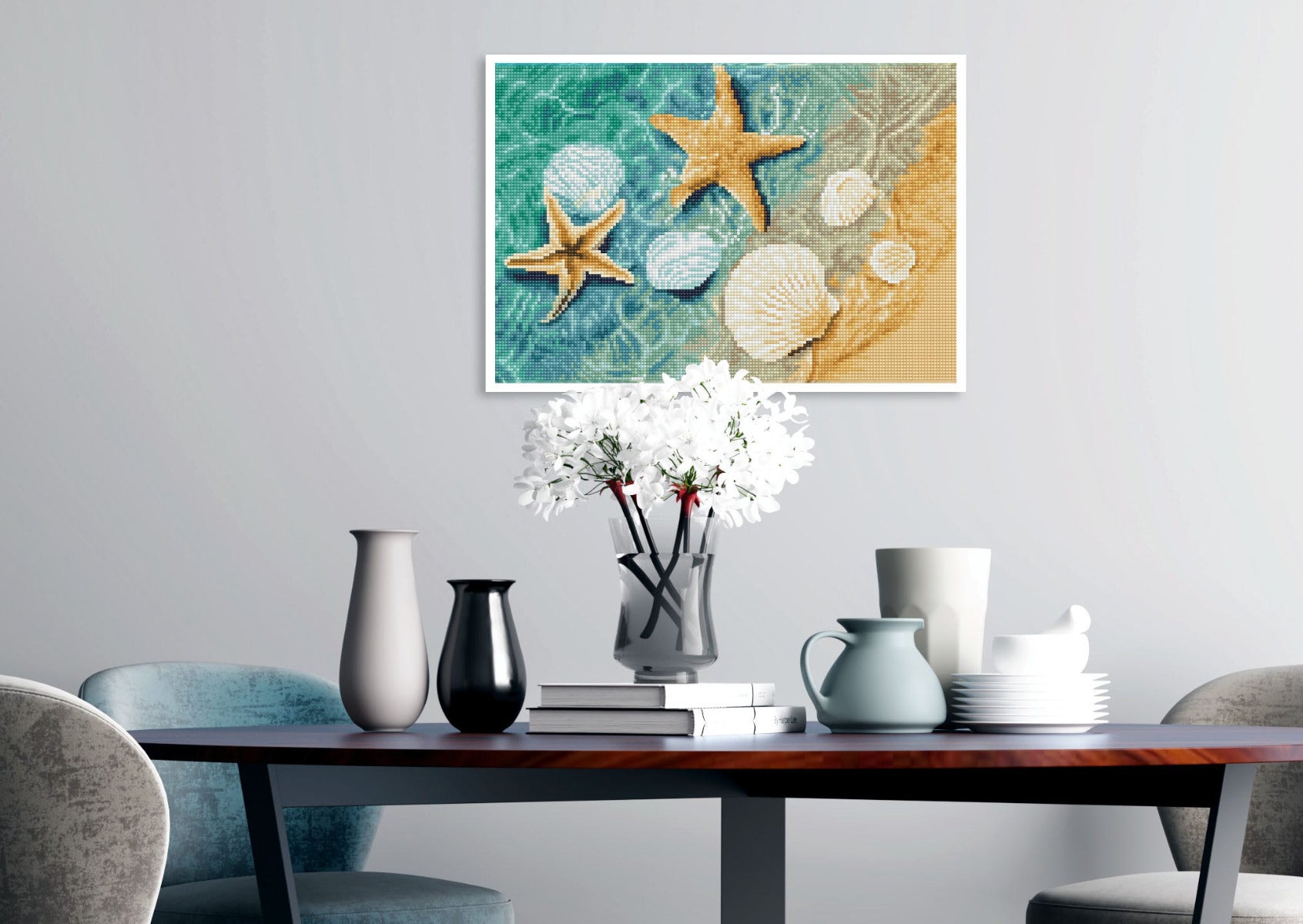 Buy Diamond Dotz Crystal Shore Pre Framed Kit | Yallatoys.com