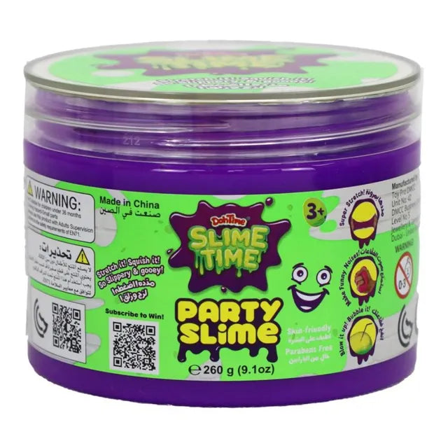 Buy Doh Time Slimetime Party Slime 260 gm Assorted (Sold Separately Subjected to Availability) | Yallatoys.com