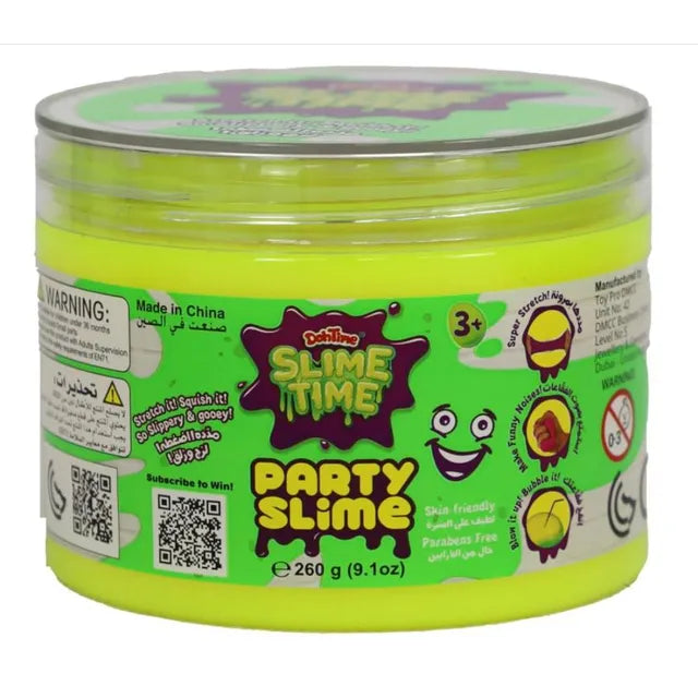Buy Doh Time Slimetime Party Slime 260 gm Assorted (Sold Separately Subjected to Availability) | Yallatoys.com