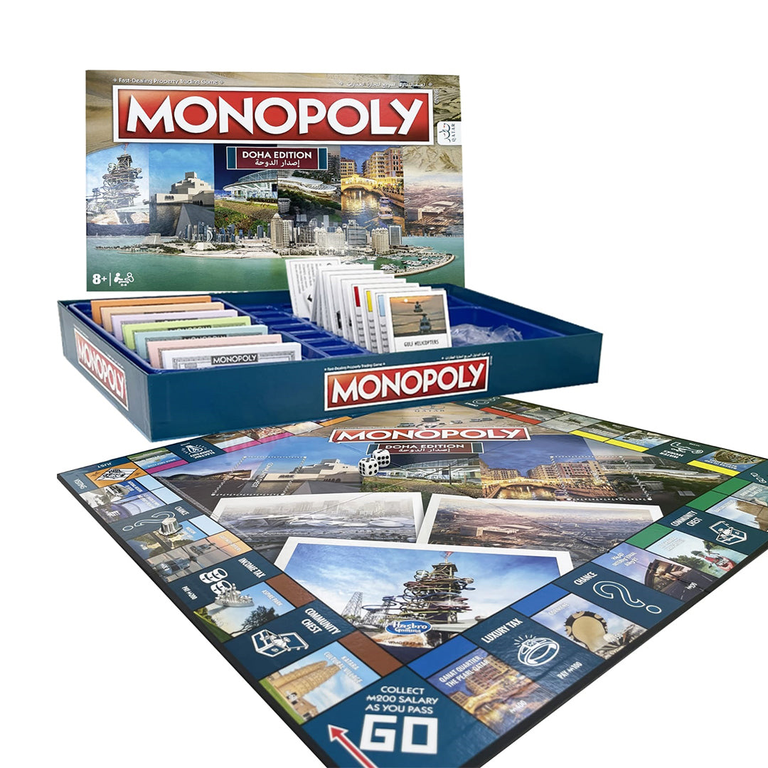 Buy Monopoly Doha Edition Game | Yallatoys.com