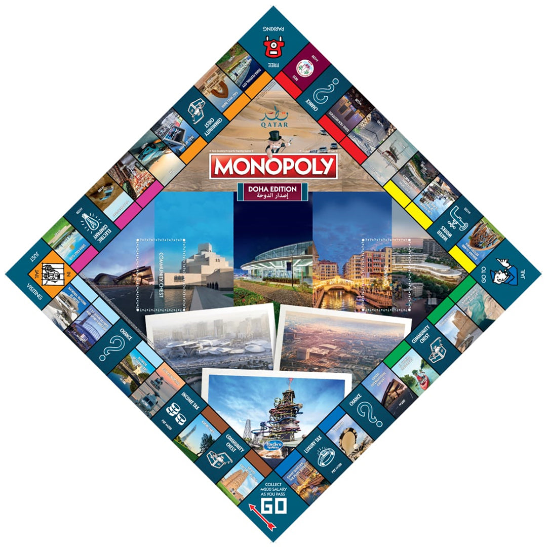 Buy Monopoly Doha Edition Game | Yallatoys.com