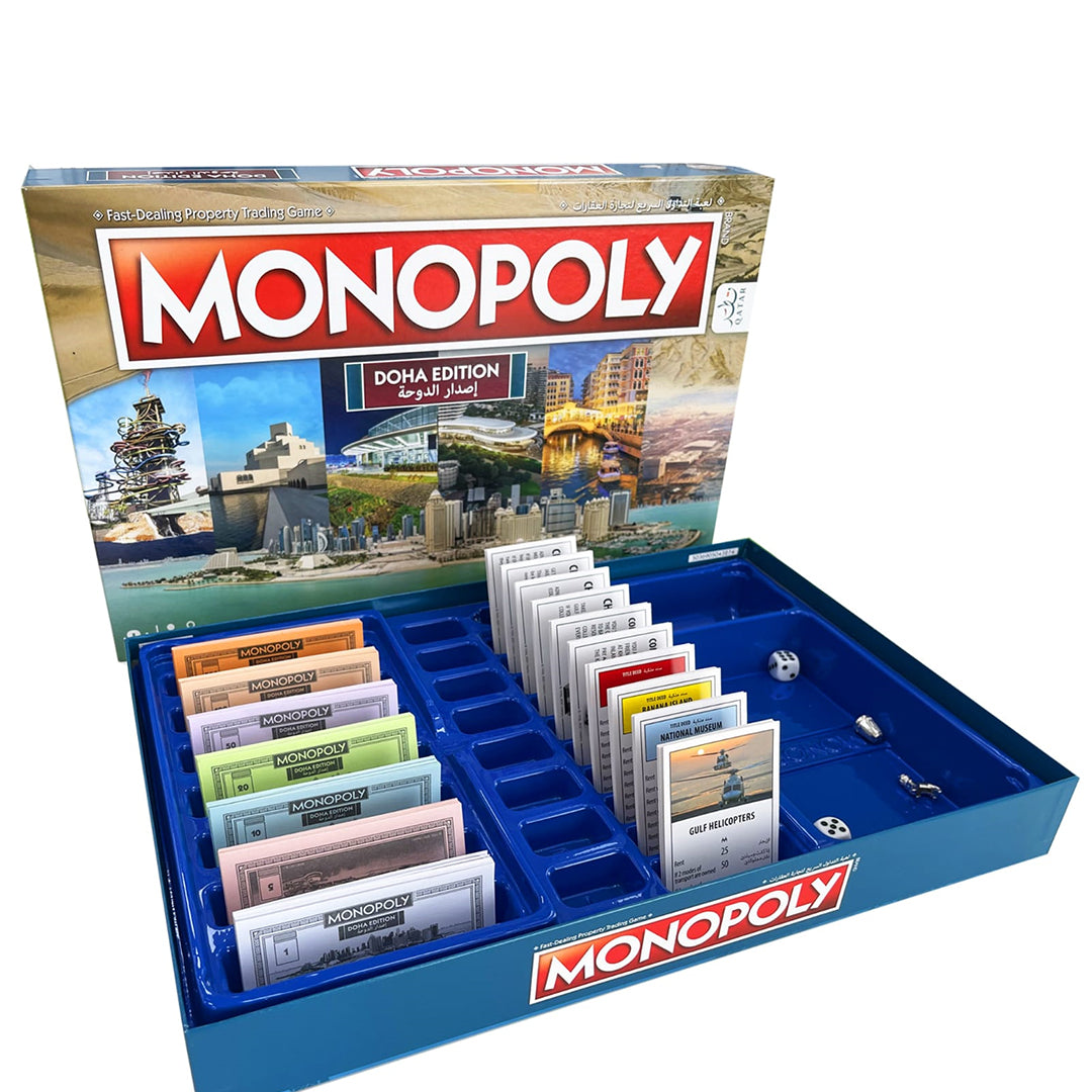 Buy Monopoly Doha Edition Game | Yallatoys.com