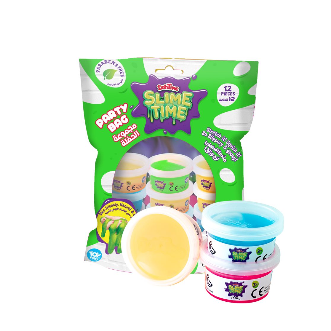 Buy Dohtime Slimetime Party Bag 12pcs | Yallatoys.com
