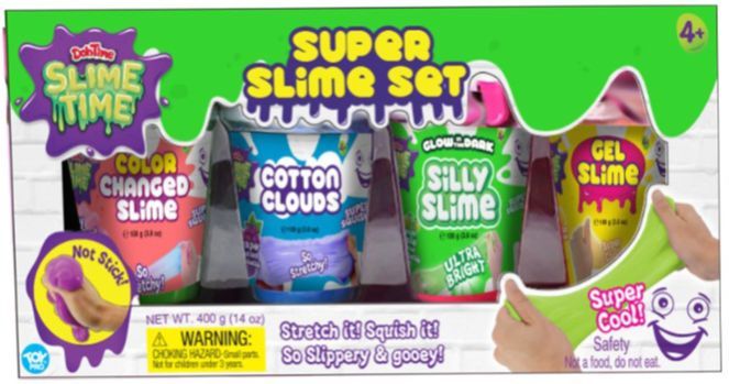 Buy Dohtime Slimetime Superset Slime 4pcs | Yallatoys.com