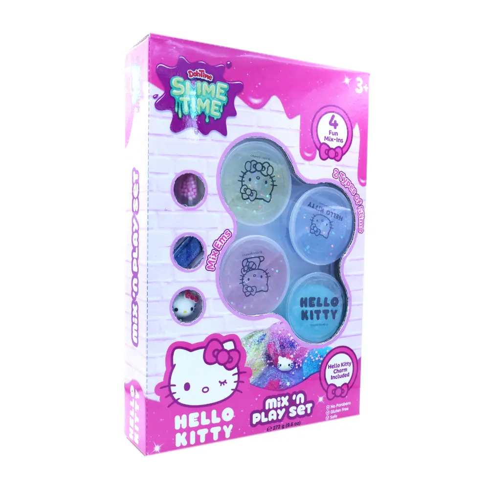 Buy Doh Time Slimetime Hello Kitty Mix N Play Set | Yallatoys.com