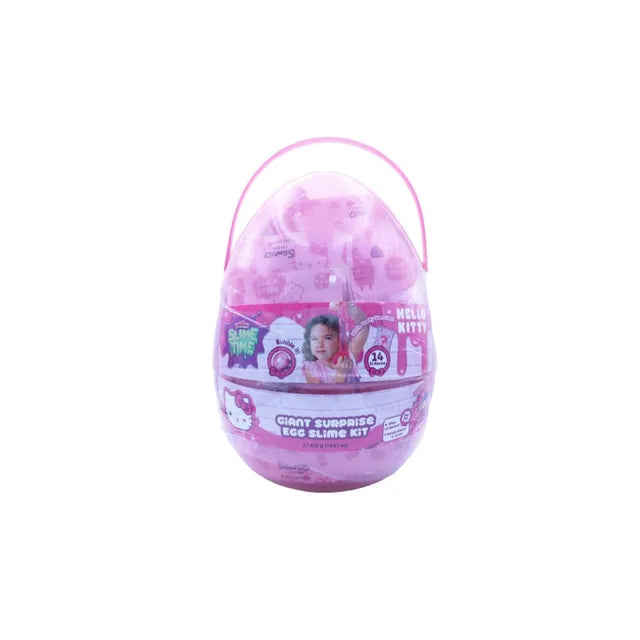 Buy Doh Time Hello Kitty Slimetime Giant Surprise Egg Slime Kit | Yallatoys.com