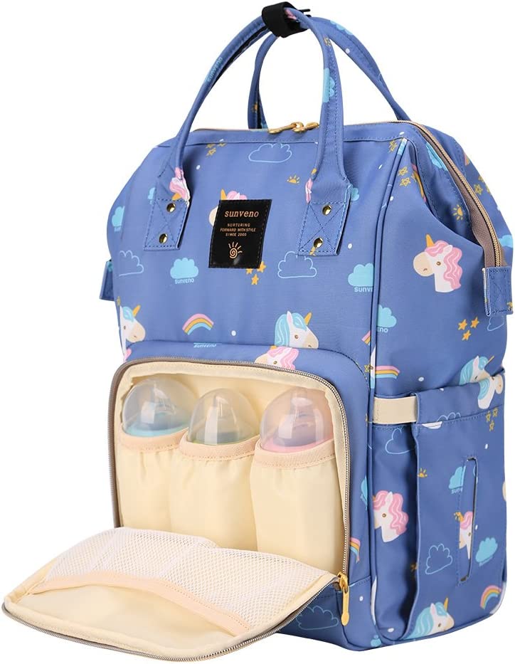 Sunveno  Diaper Bags Unicorn Blue Sunveno Yallatoys