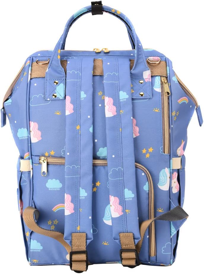 Sunveno  Diaper Bags Unicorn Blue Sunveno Yallatoys