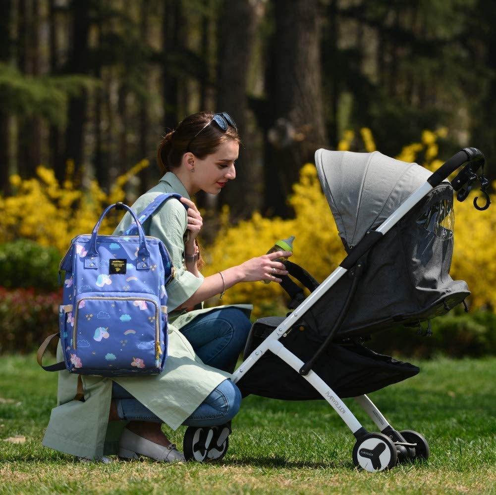 Sunveno  Diaper Bags Unicorn Blue Sunveno Yallatoys
