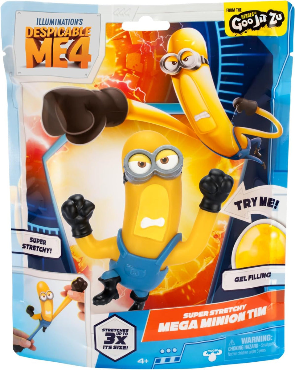 Buy Despicable Me 4 Super Squishy Mega Tim Heroes of Goo Jit Zu Action Figure | Yallatoys.com