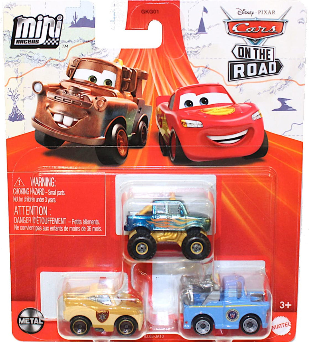 Buy Disney and Pixar Cars Mini Racer 3 pack (Sold Separately Subjected To Availability) | Yallatoys.com