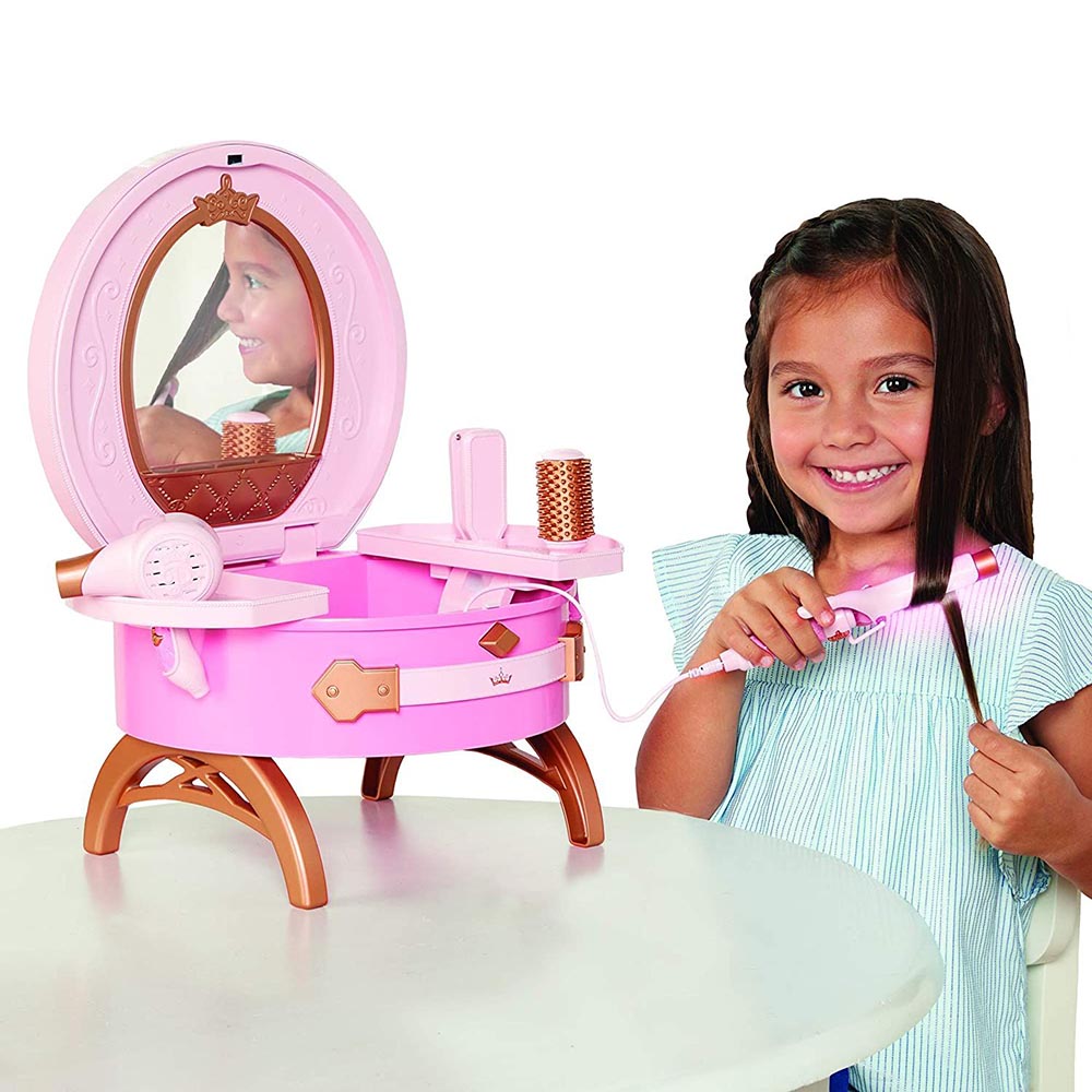 Buy Disney Princess Vanity Style Collection Light Up and Style Vanity | Yallatoys.com