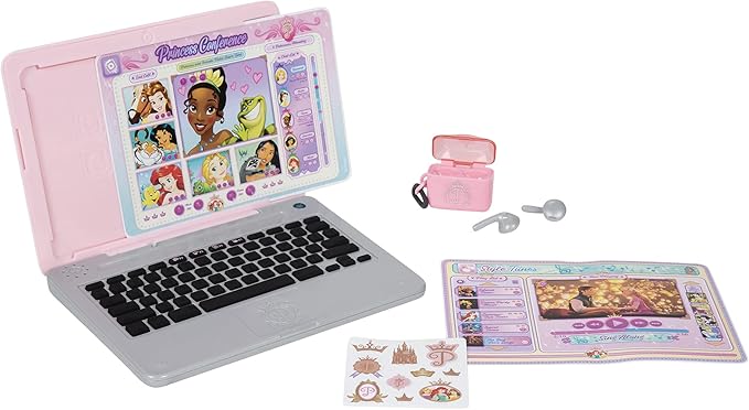 Buy Disney Princess Style Play Laptop | Yallatoys.com