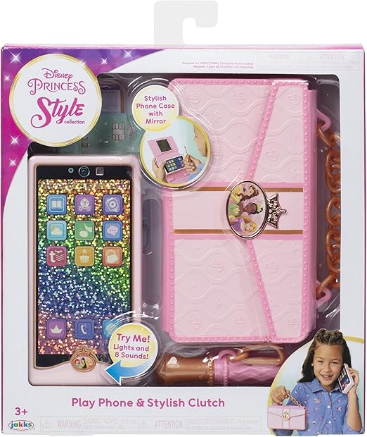 Buy Disney Princess Style Phone & Clutch Battery Operated | Yallatoys.com