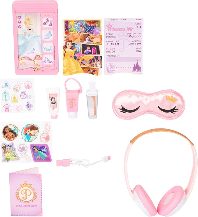 Buy Disney Princess Style Deluxe Suitcase Set | Yallatoys.com