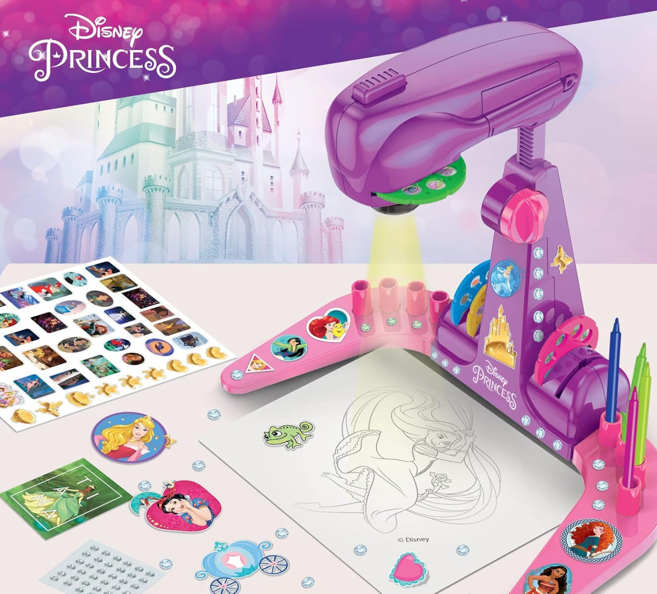 Buy Disney Princess Projector Drawing School | Yallatoys.com