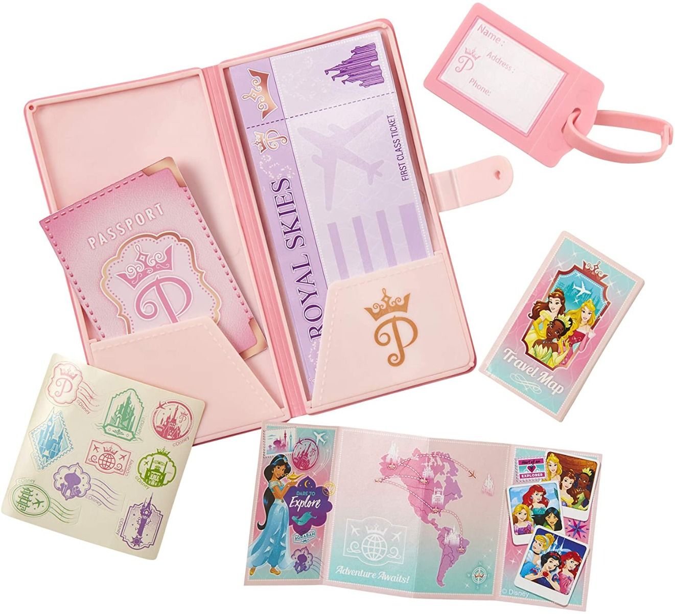 Buy Disney Princess Style Suitcase Travel Set    | Yallatoys.com