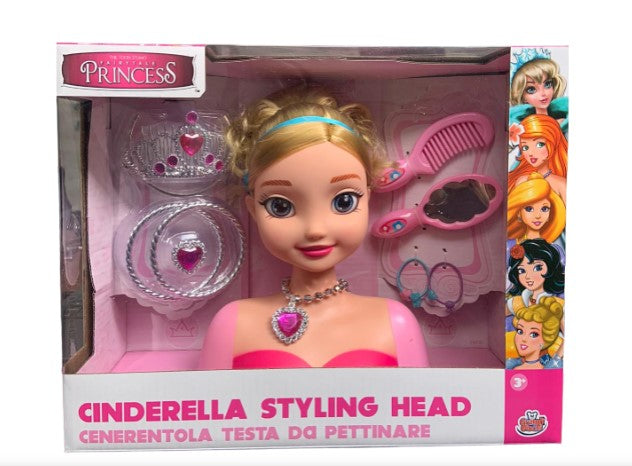 Buy Disney Princess Styling Head Cinderella with Accessories | Yallatoys.com