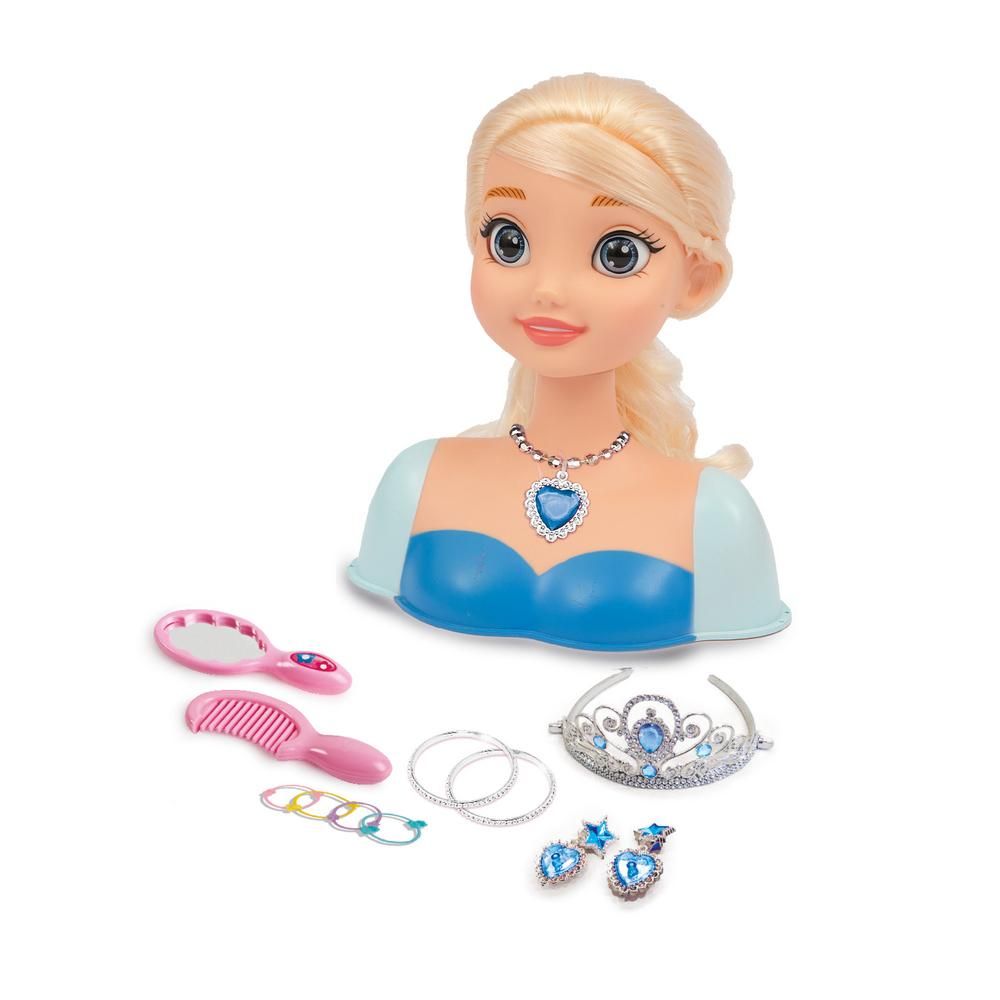 Buy Disney Princess Styling Head Snow Queen with Accessories | Yallatoys.com