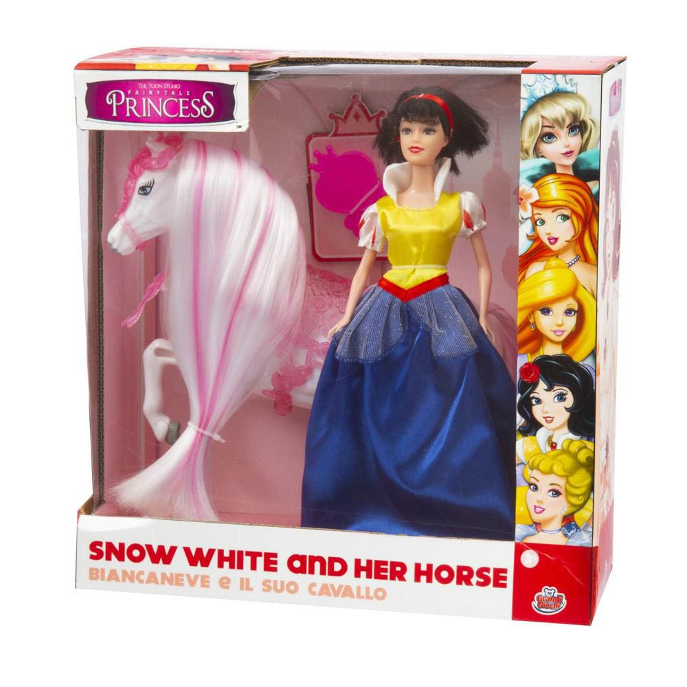 Buy Disney Princess Snow White 30cm Fashion Doll with Horse | Yallatoys.com
