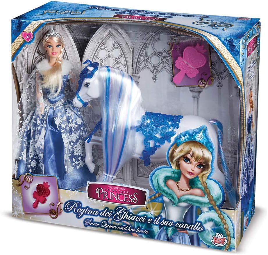 Buy Disney Princess Snow Queens 30cm Fashion Doll with Horse | Yallatoys.com