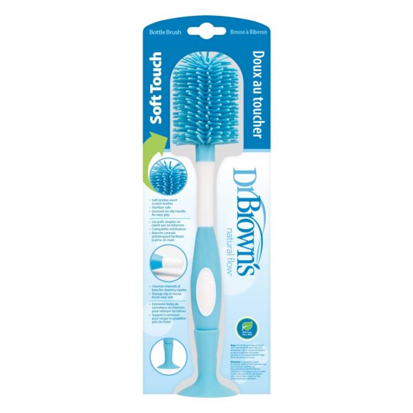 Dr Browns Soft Touch Bottle Brush Blue Dr Browns Yallatoys
