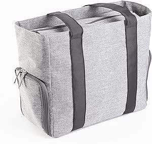 Dr Browns BreastPump Carryall Storage Diaper and Tote Bag Grey Dr Browns Yallatoys