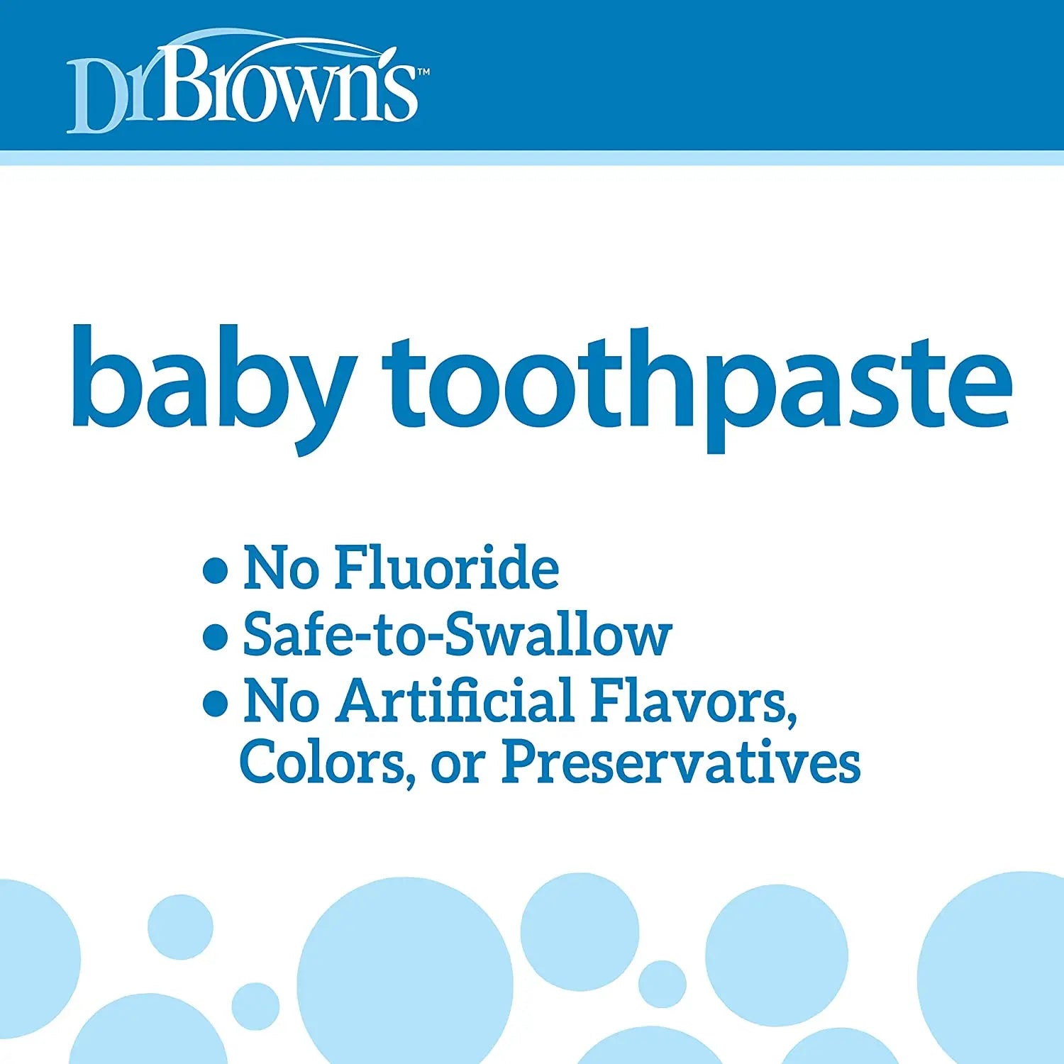 Dr.Browns Dr. Brown'S Happy Teeth Fluoride Free Toothpaste Apple/Pear 1 Pack Dr Browns Yallatoys