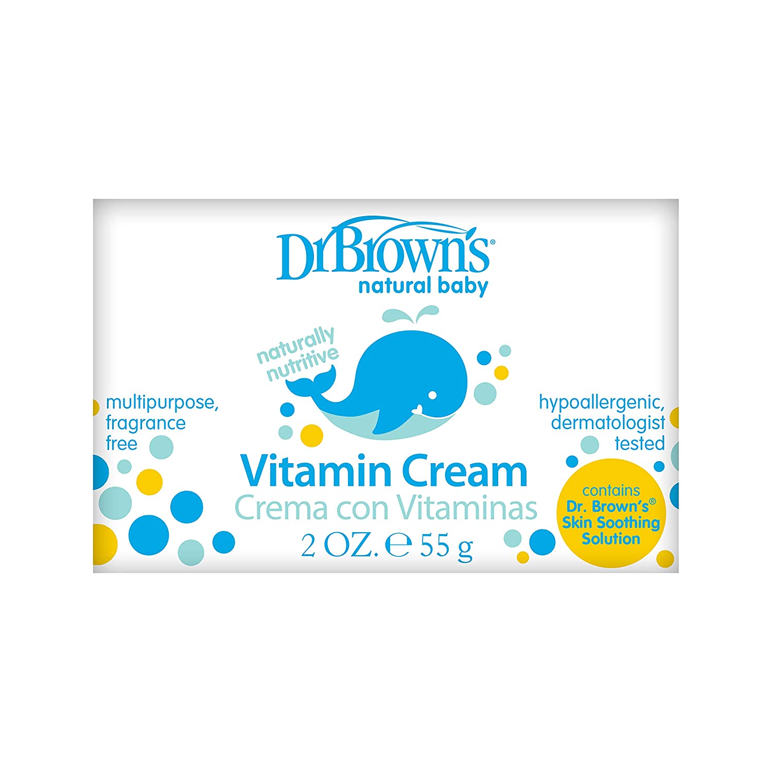Dr.Browns Natural Baby Vitamin Cream  2 Oz/55 G Dr Browns Yallatoys