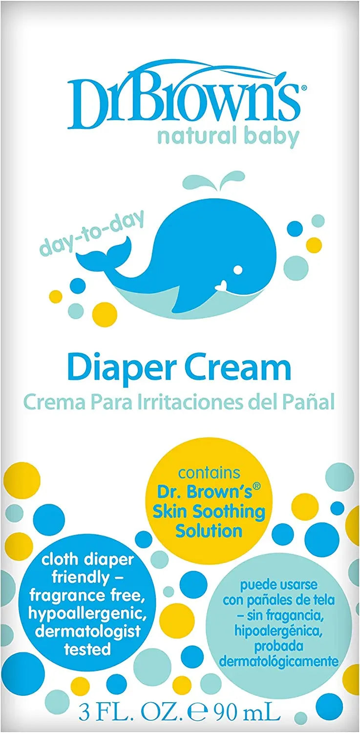 Dr.Browns Natural Baby Diaper Cream  3 Oz/90 Ml Dr Browns Yallatoys