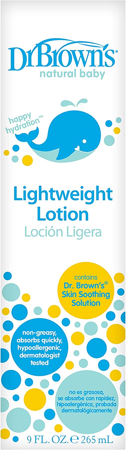 Dr.Browns Natural Baby Lightweight Lotion  9 Oz/265 Ml Dr Browns Yallatoys