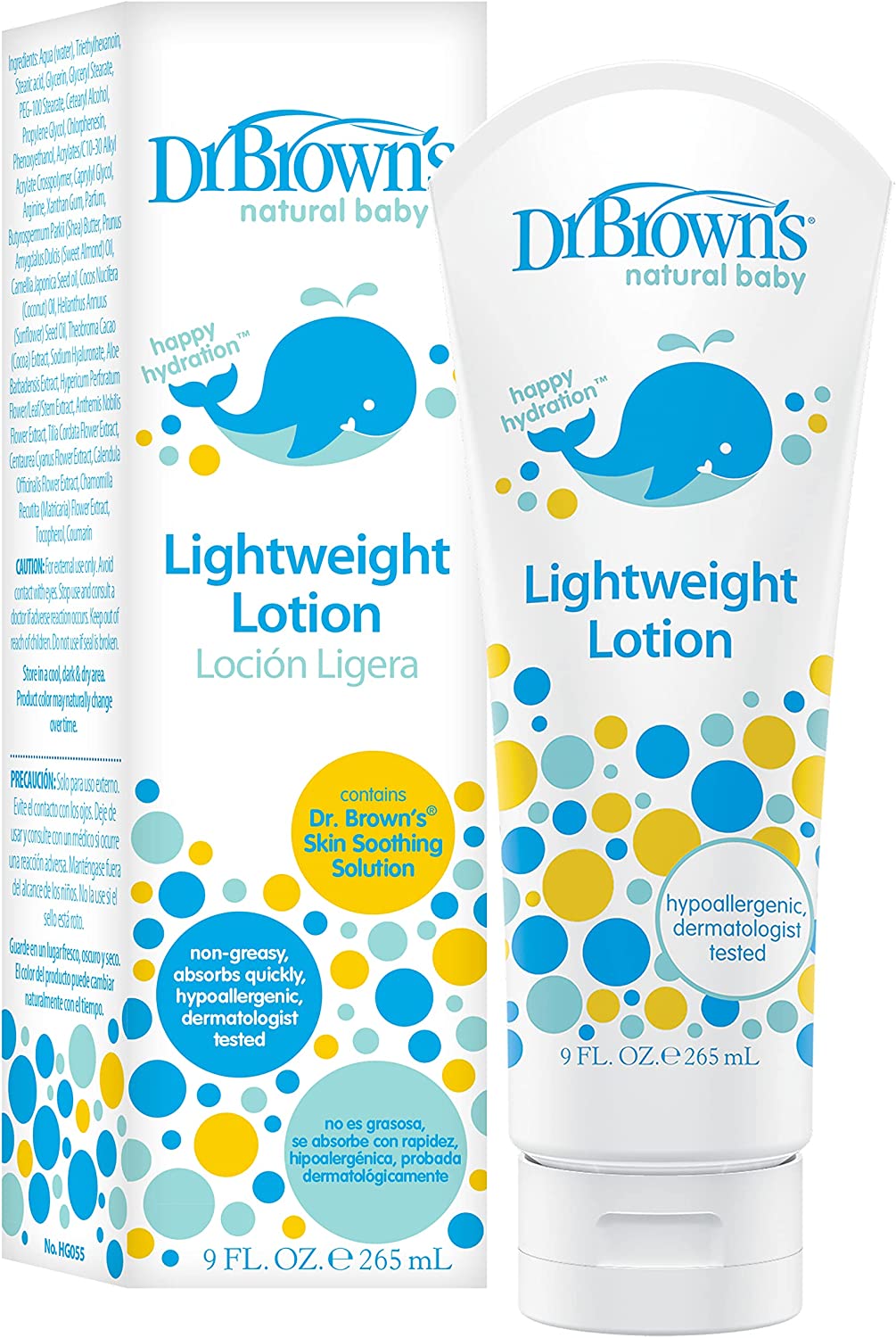 Dr.Browns Natural Baby Lightweight Lotion  9 Oz/265 Ml Dr Browns Yallatoys