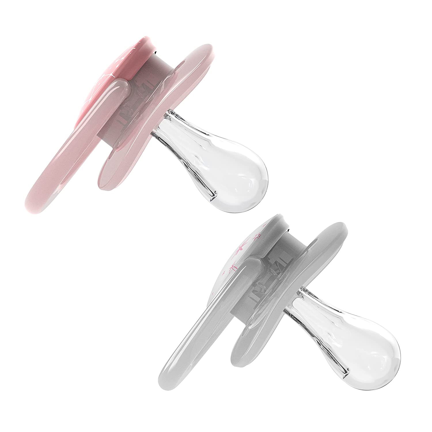 Dr.Browns Advantage Pacifier Stage 1  Pink  2 Pack Dr Browns Yallatoys