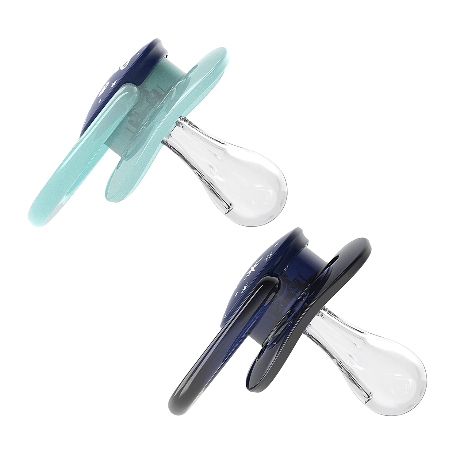 Dr.Browns Advantage Pacifier Stage 1  Blue  2 Pack Dr Browns Yallatoys