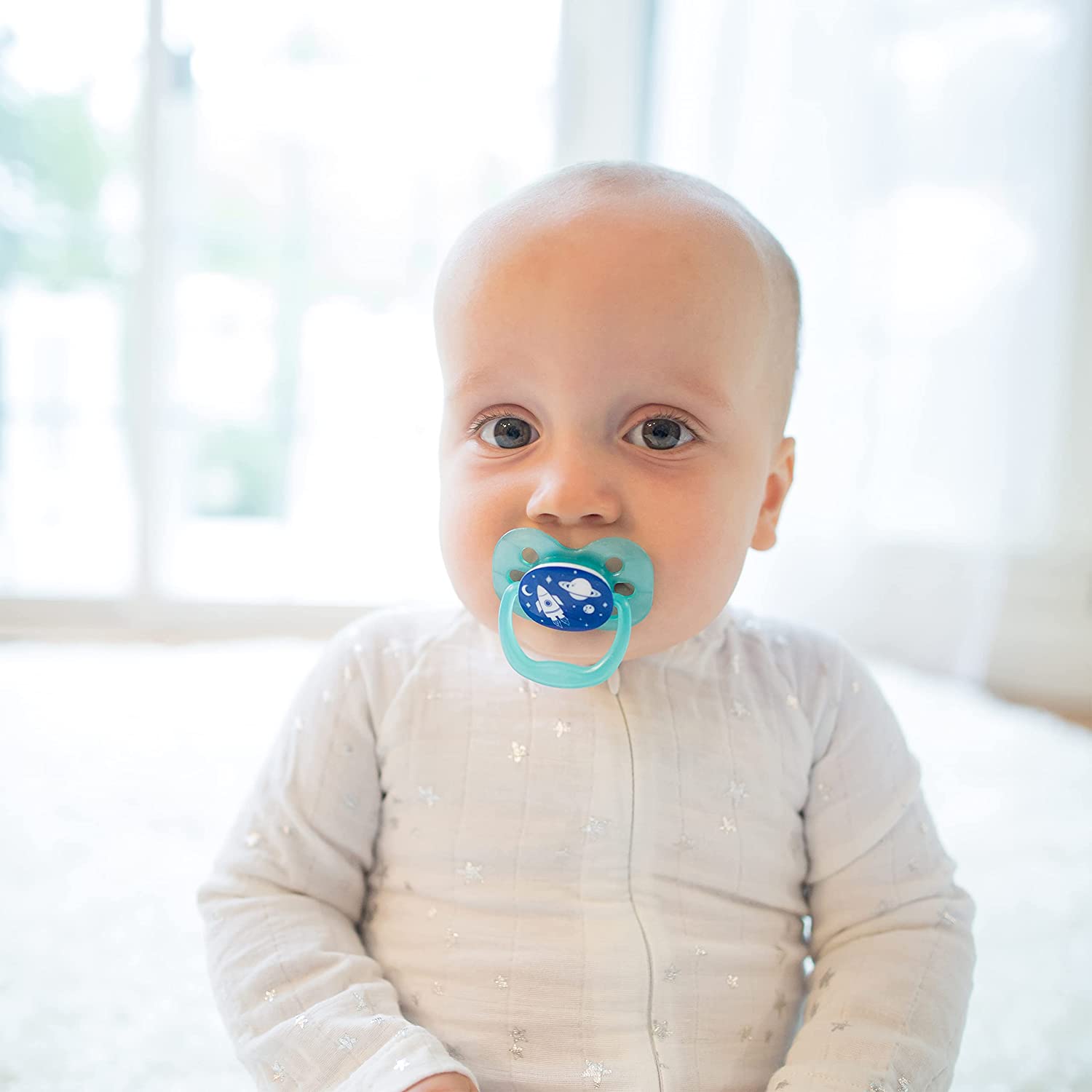 Dr.Browns Advantage Pacifier Stage 1  Blue  2 Pack Dr Browns Yallatoys