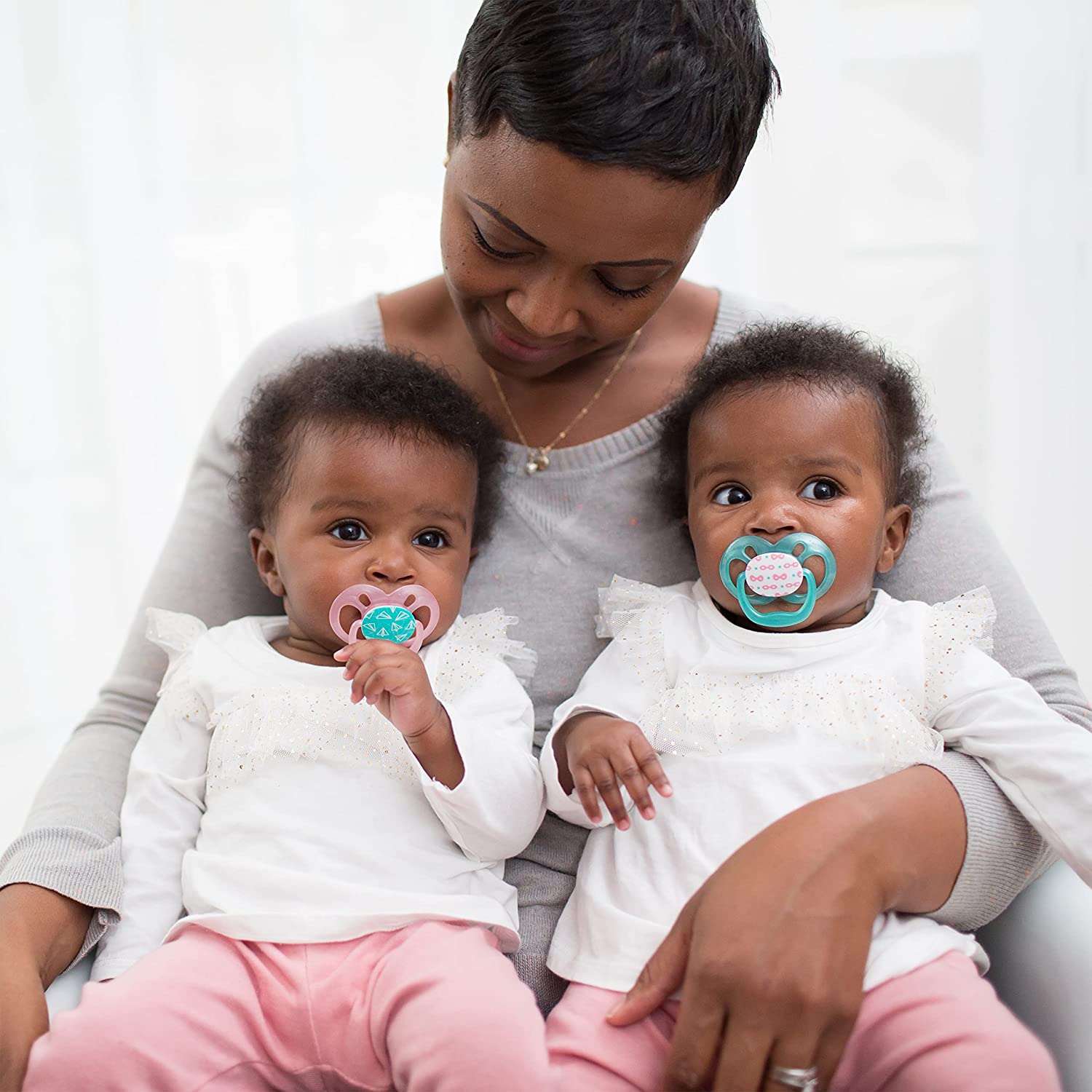 Dr.Browns Advantage Pacifier Stage 2  Pink  2 Pack Dr Browns Yallatoys