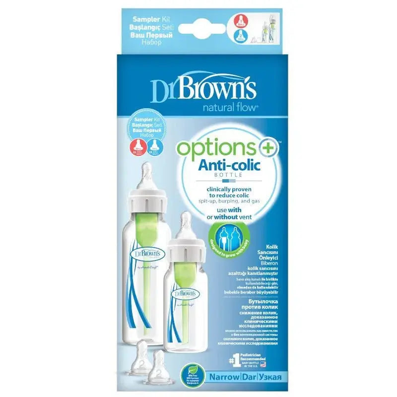 Dr Browns Pp Narrow Options+ Sampler Kit Dr Browns Yallatoys