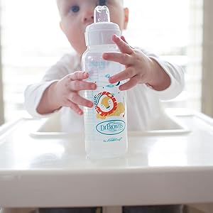 Dr Browns Milestones Narrow Sippy Bottle Silicone Soft Sippy Spout 8oz Lion Dr Browns Yallatoys