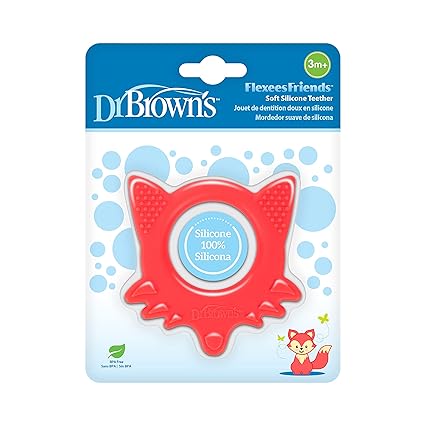 Dr Browns Flexees Friends Fox Teether Red Dr Browns Yallatoys