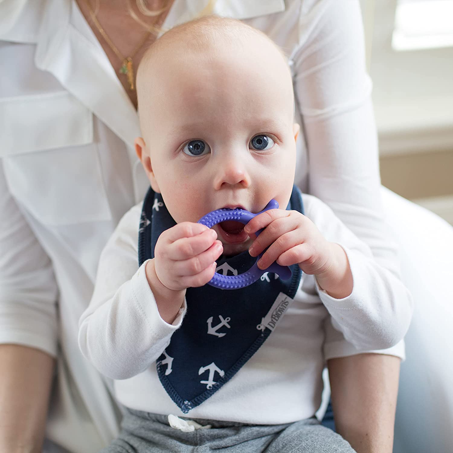 Dr.Browns Flexees Friends Octopus Teether Purple Dr Browns Yallatoys