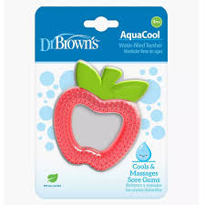 Dr Browns AquaCool Water Filled Teether Apple Dr Browns Yallatoys